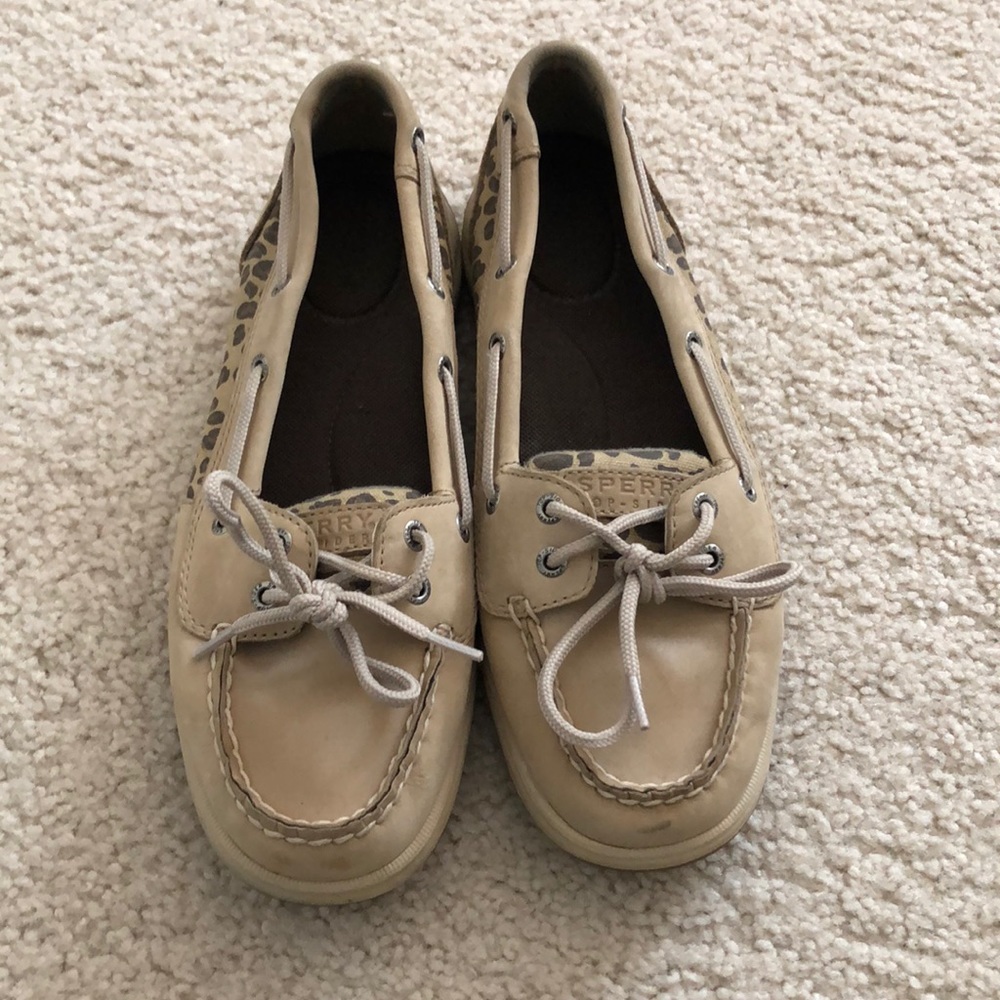 Speedy Women's Angelfish Cheetah Print Boat Shoe